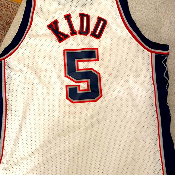 Vintage Jason Kidd New Jersey Nets jersey — Nike TEAM 2XL - Picture 3 of 4